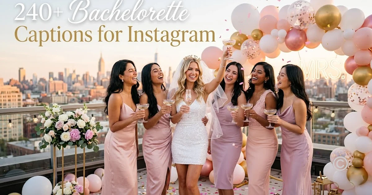 240+ Bachelorette Captions for Instagram