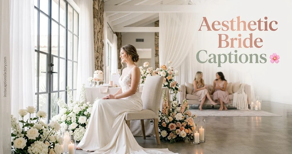 Aesthetic Bride Captions