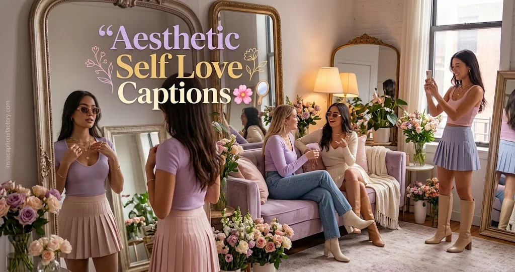 Aesthetic Self Love Captions