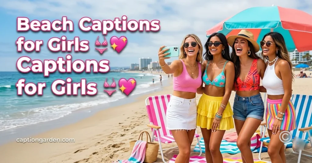 Beach Captions for Girls