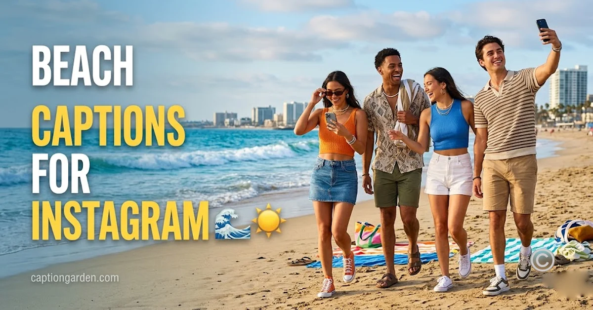Beach Captions for Instagram
