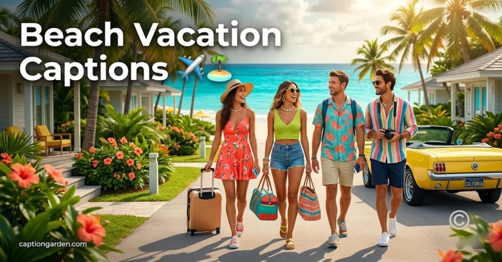 Beach Vacation Captions