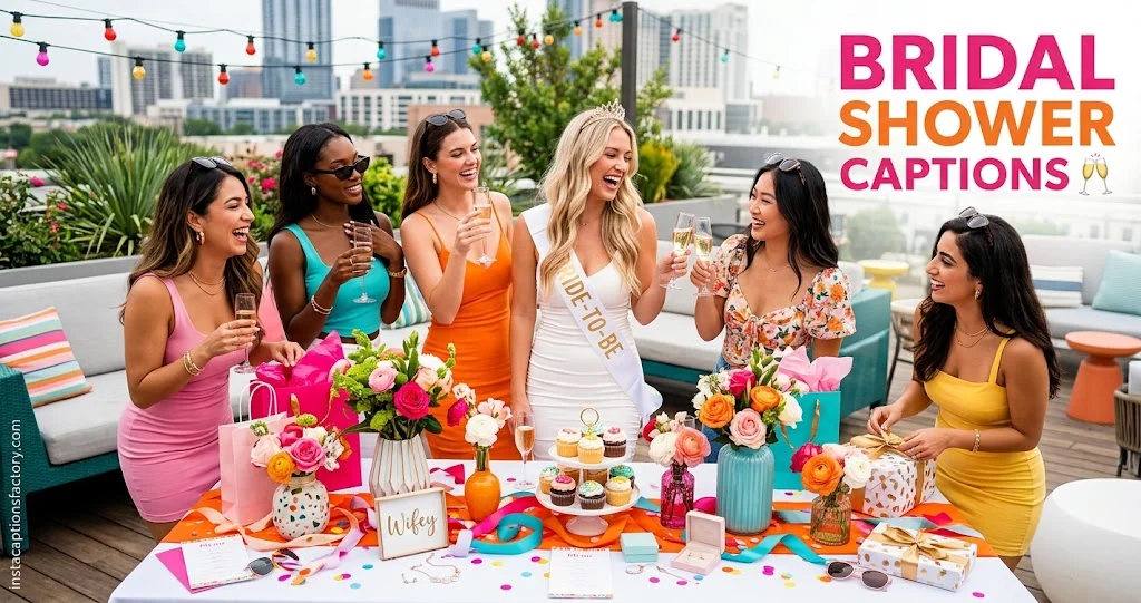 Bridal Shower Captions