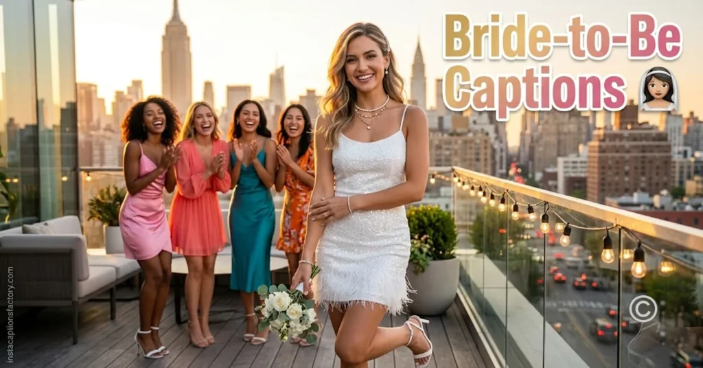Bride-to-Be Captions 