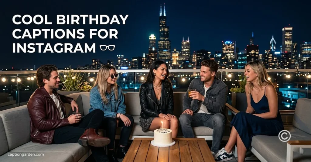 Cool Birthday Captions for Instagram