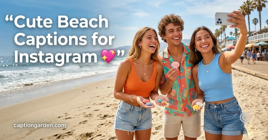 Cute Beach Captions for Instagram