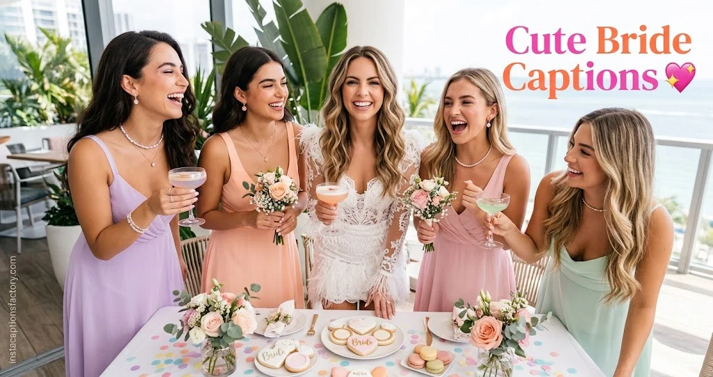 Cute Bride Captions