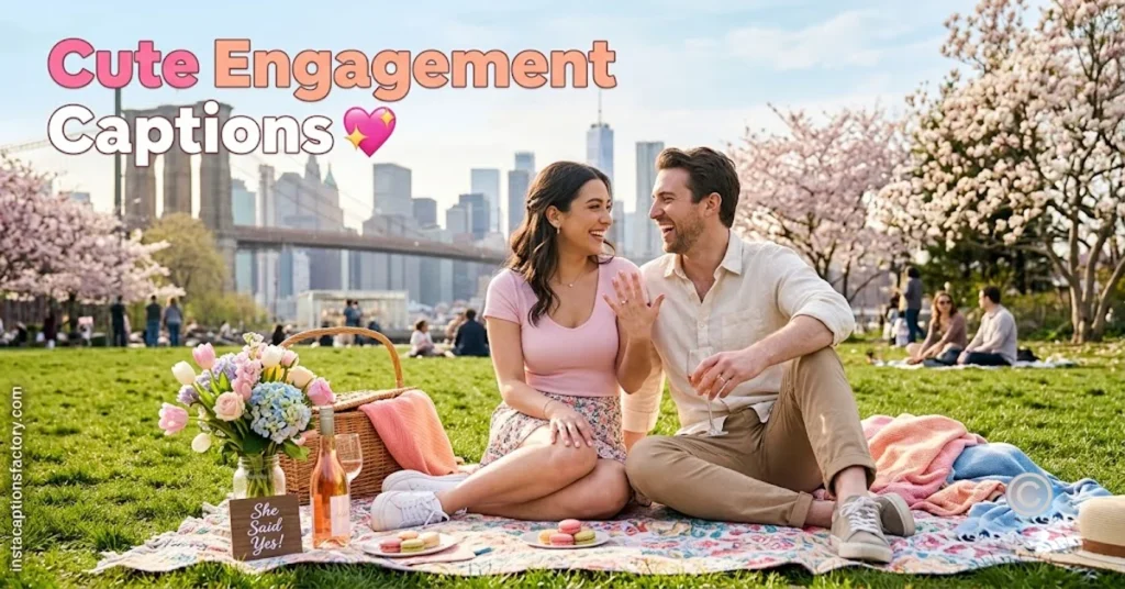 Cute Engagement Captions
