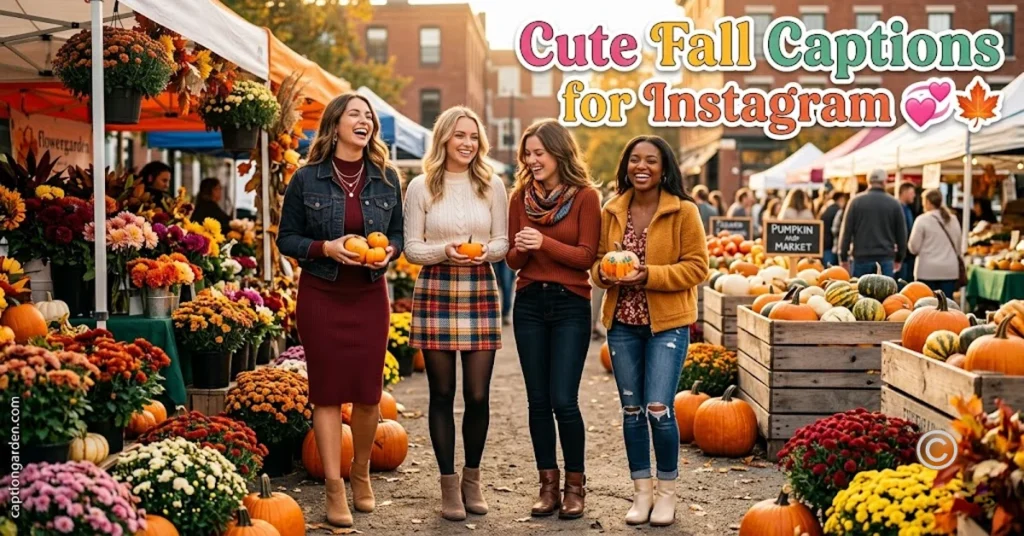Cute Fall Captions for Instagram