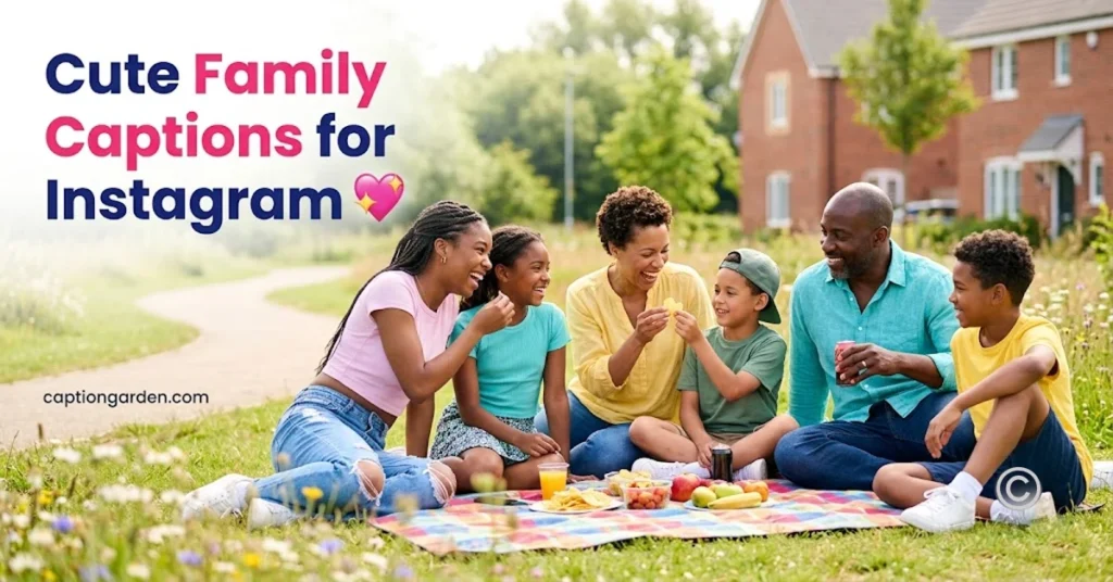 Cute Family Captions for Instagram
