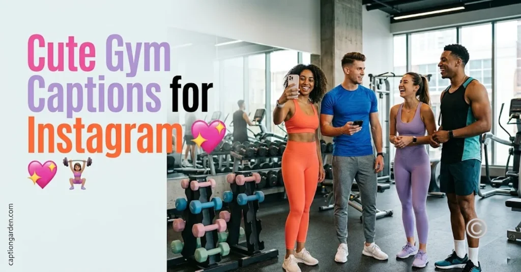 Cute Gym Captions for Instagram