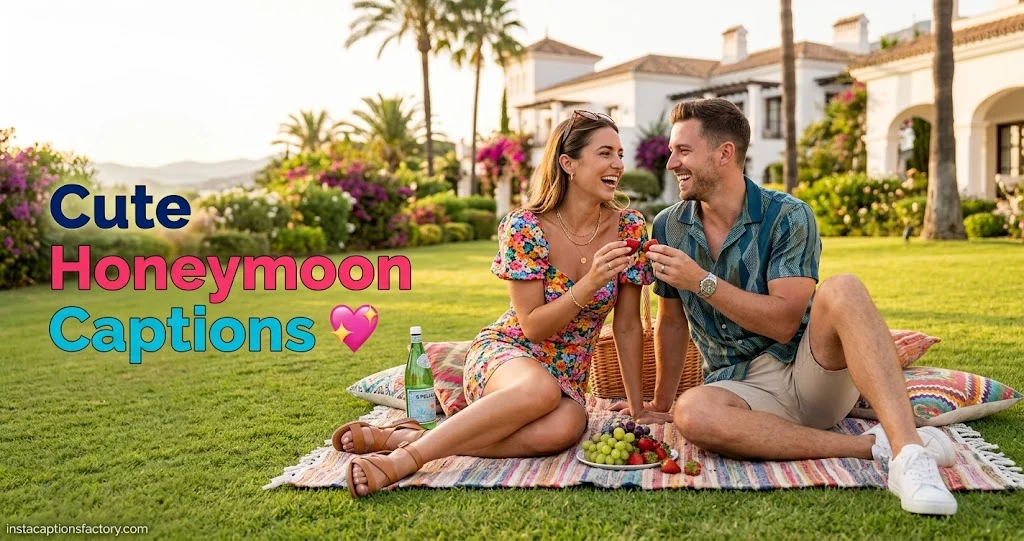 Cute Honeymoon Captions 