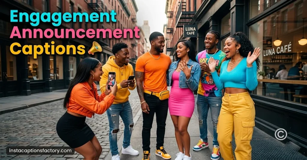 Engagement Announcement Captions 