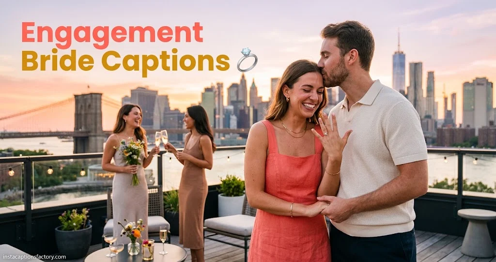 Engagement Bride Captions