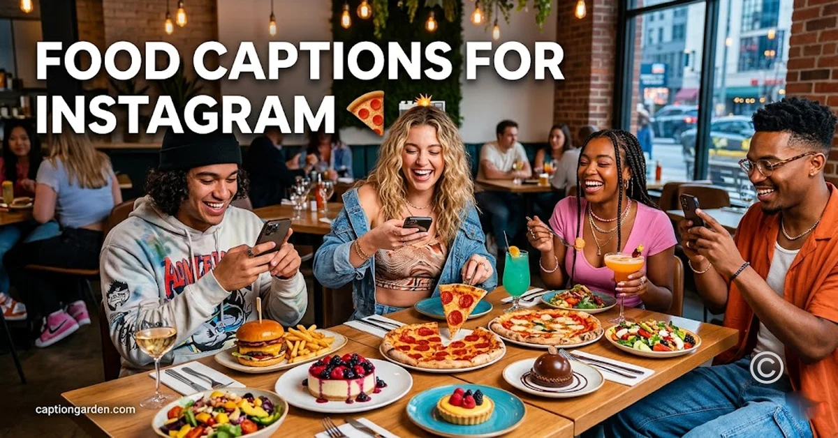 Food Captions for Instagram