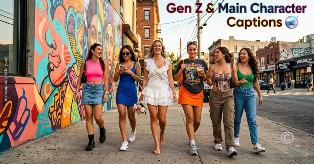 Gen Z & Main Character Captions 