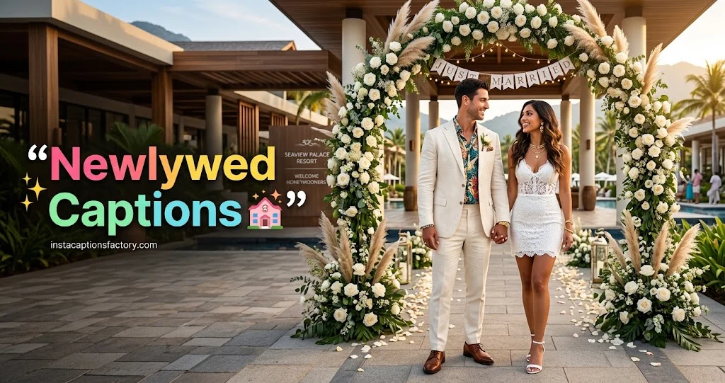 Newlywed Captions
