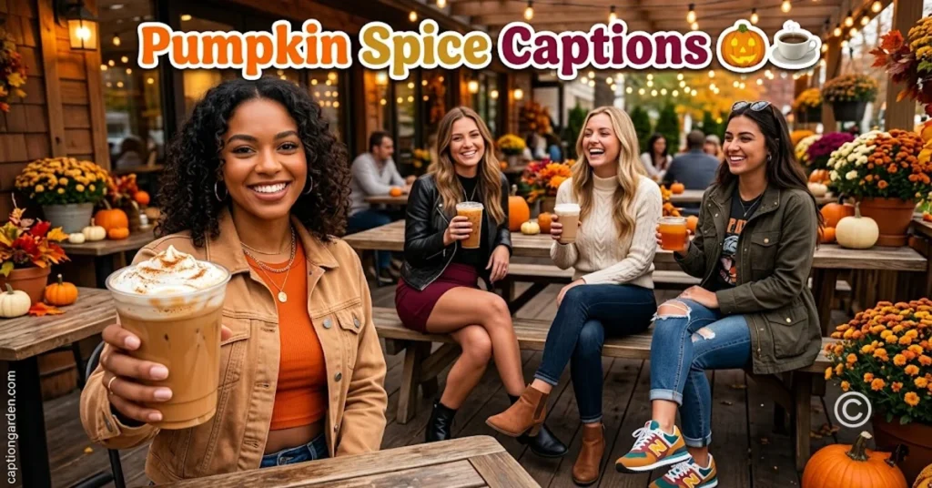 Pumpkin Spice Captions