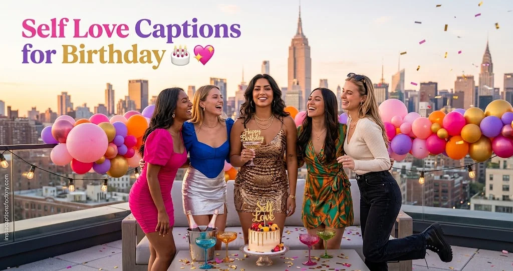Self Love Captions for Birthday