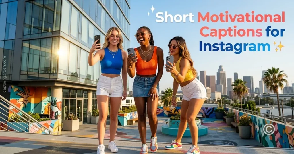 Short Motivational Captions for Instagram