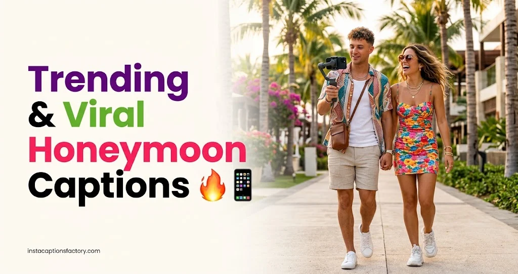 Trending & Viral Honeymoon Captions
