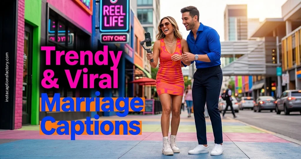 Trendy & Viral Marriage Captions